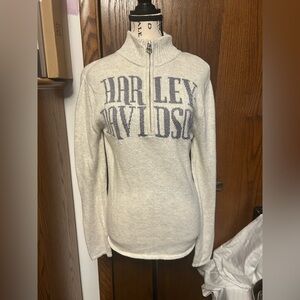Harley-Davidson Women's Cream Sweater Size L